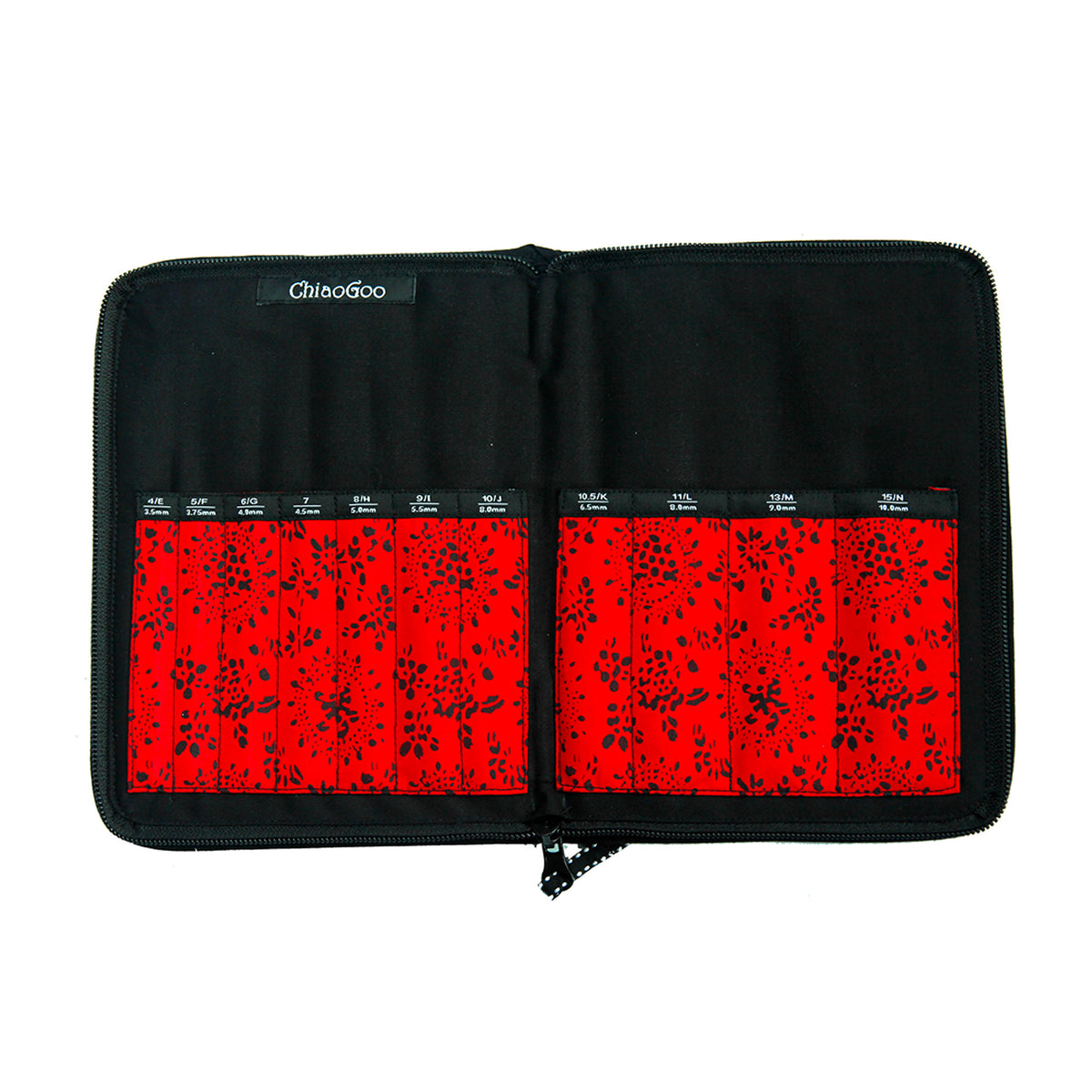 Pochette pour crochets tunisiens interchangeables ChiaoGoo