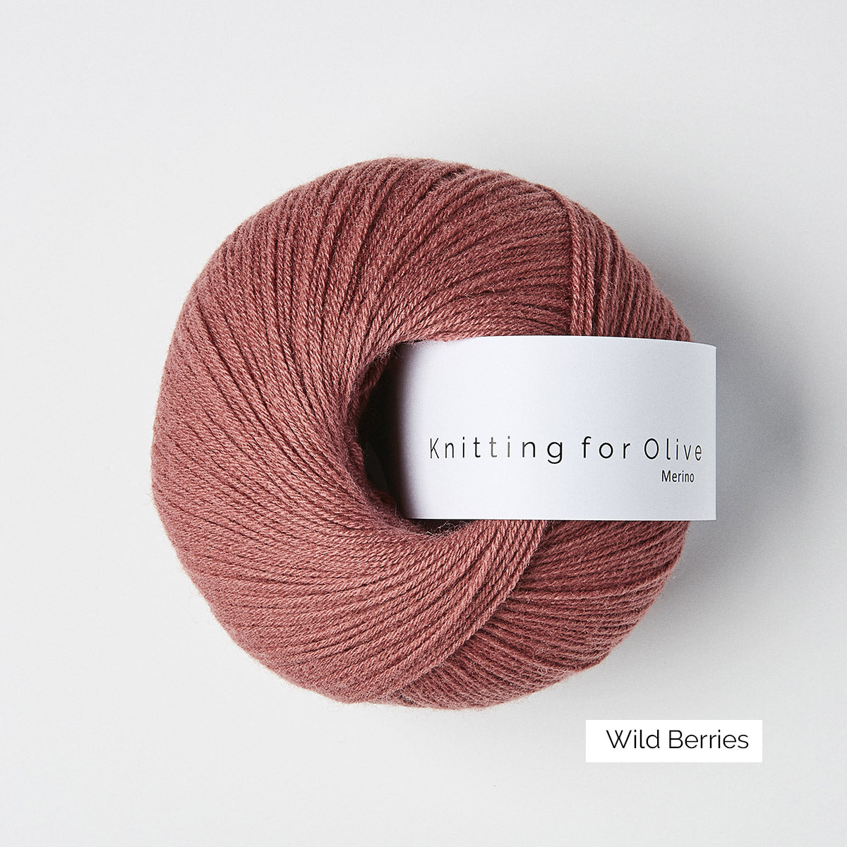 Pelote de Merino de Knitting for Olive (KFO) coloris Wild Berries