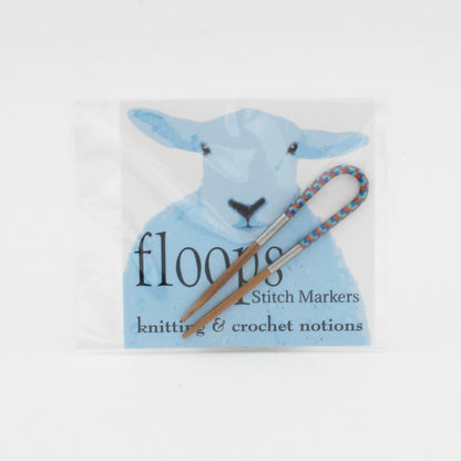Flox Métal ou Bambou - Floops Stitch Markers