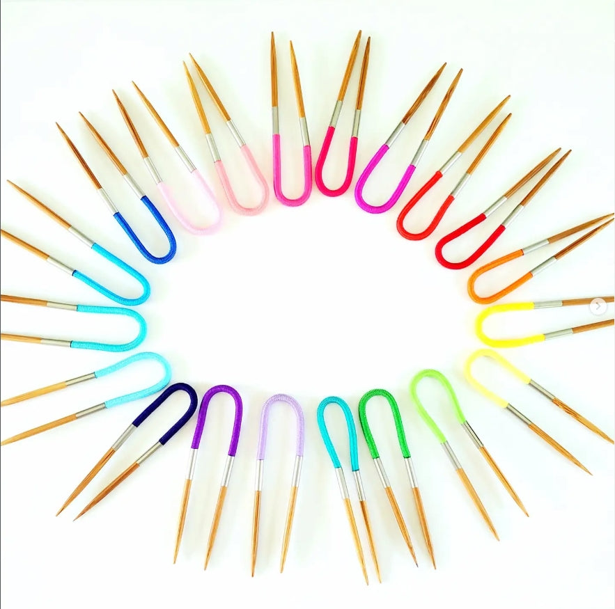 Flox Métal ou Bambou - Floops Stitch Markers