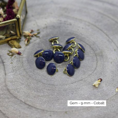 Boutons Gem - Atelier Brunette