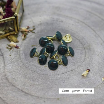 Boutons Gem - Atelier Brunette