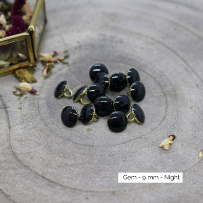 Boutons Gem - Atelier Brunette