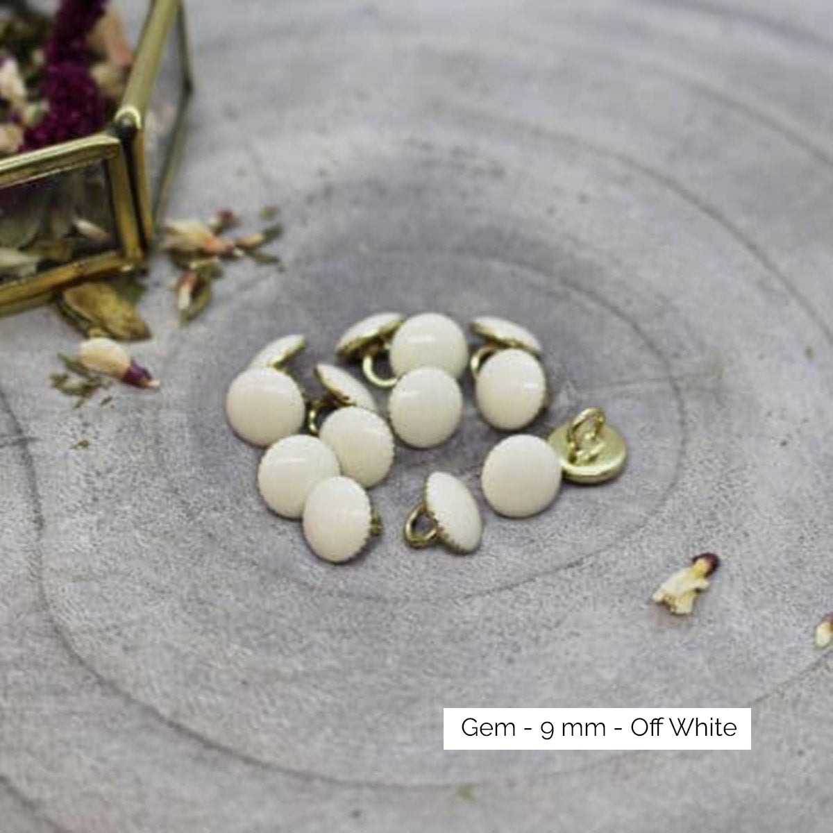 Boutons Gem - Atelier Brunette