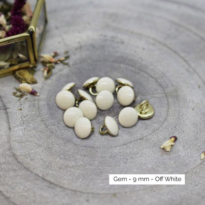 Boutons Gem - Atelier Brunette