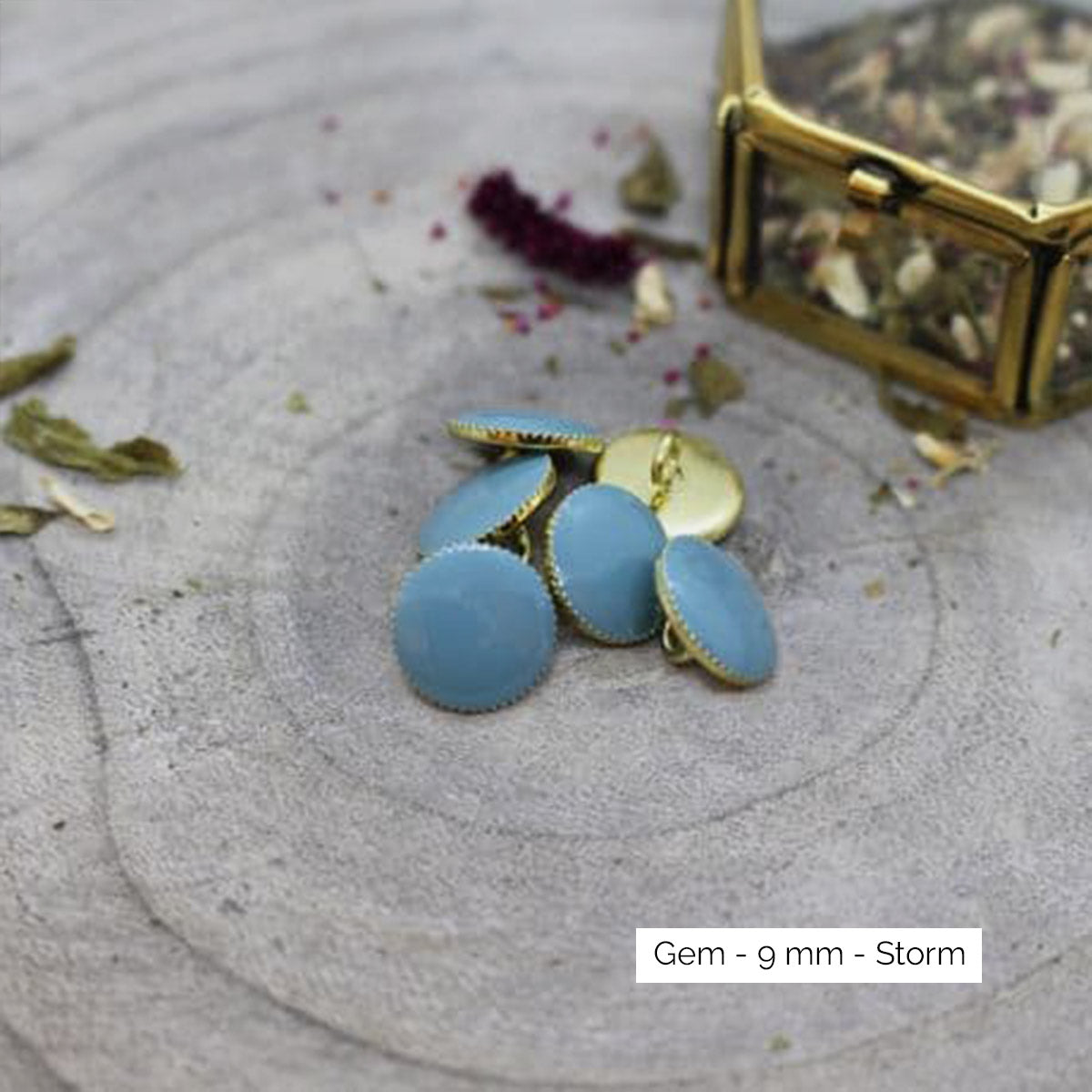 Boutons Gem - Atelier Brunette