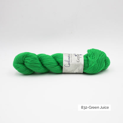 Cashmere Lace de Gepard Garn coloris 832 Green Juice