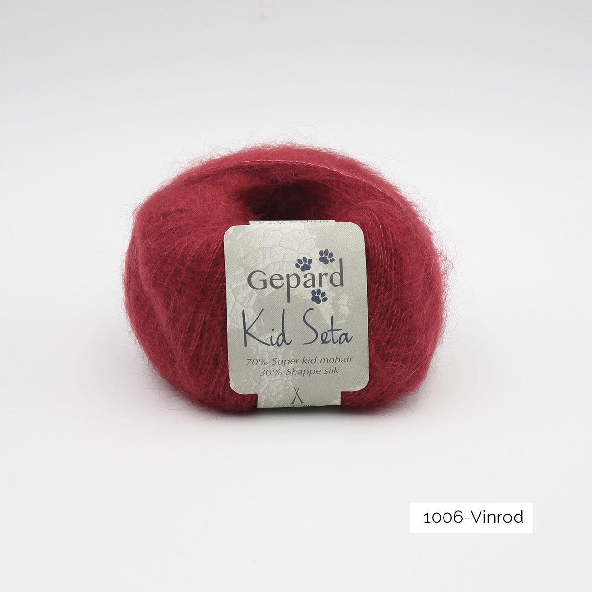 Kid Seta de Gepard Garn coloris 1006 Vinrod