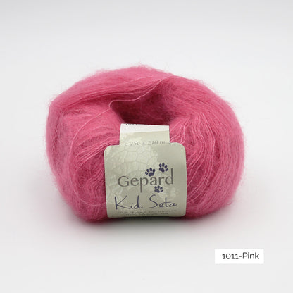 Kid Seta de Gepard Garn coloris 1011 Pink