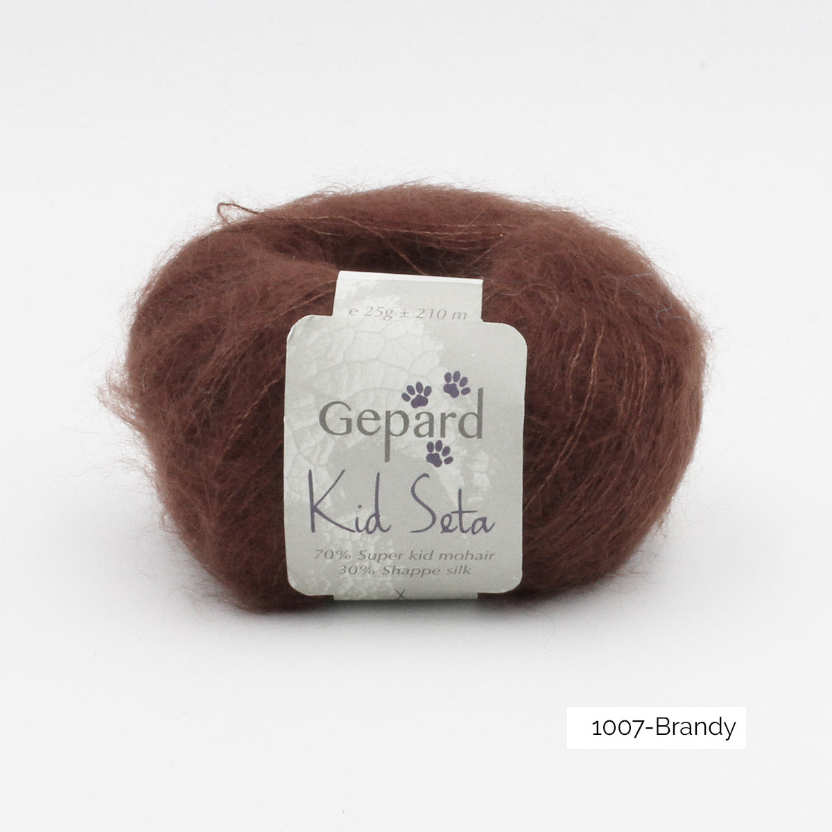 Kid Seta de Gepard Garn coloris 1107 Brandy