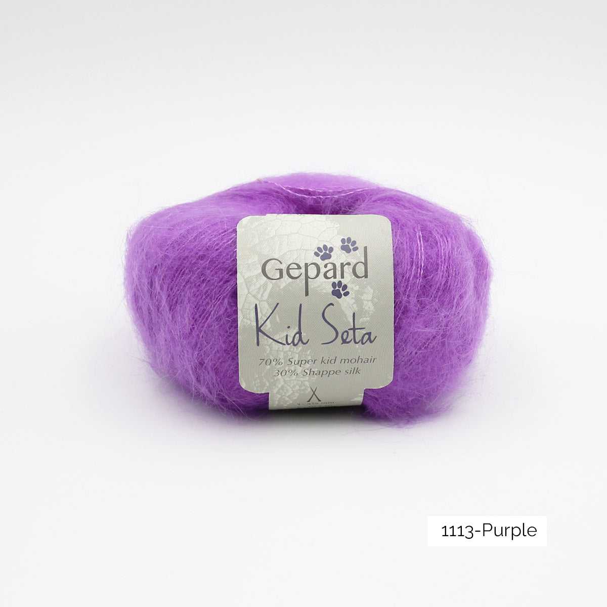 Kid Seta de Gepard Garn coloris 1113 Purple
