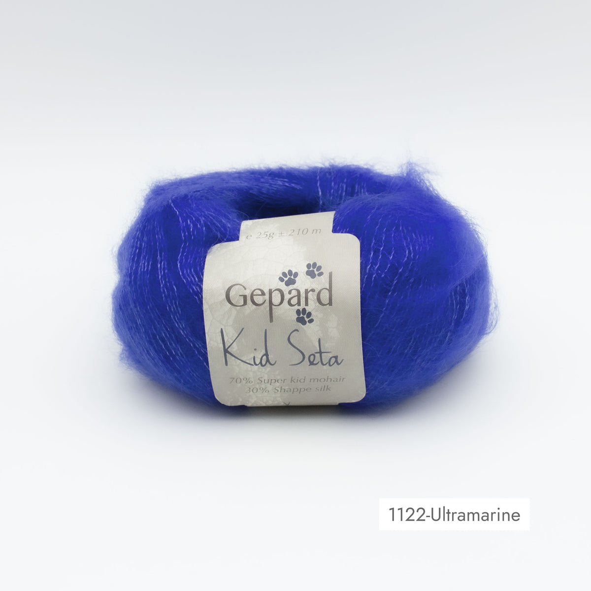Kid Seta de Gepard Garn coloris 1122 Ultramarine