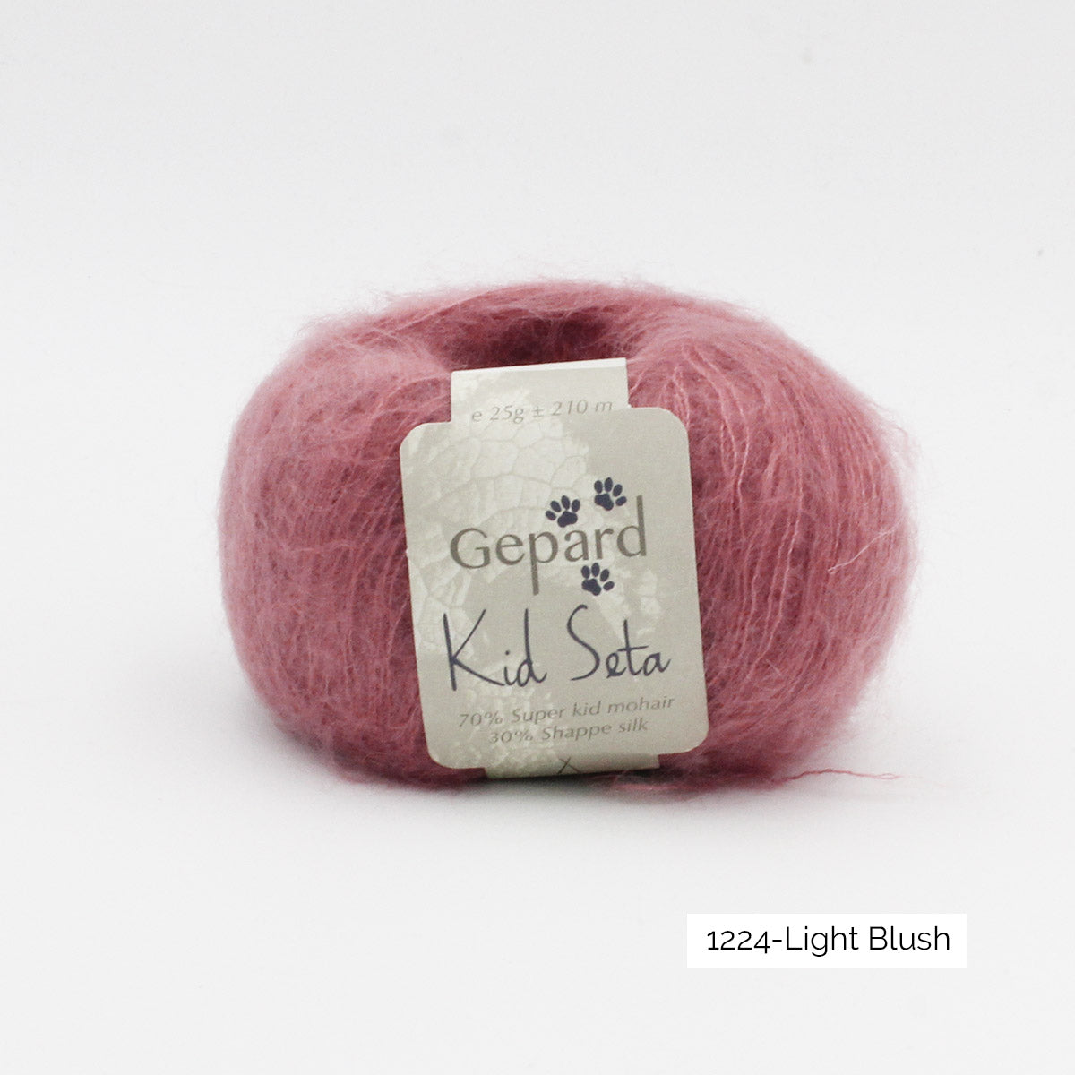 Kid Seta de Gepard Garn coloris 1224 Light Blush
