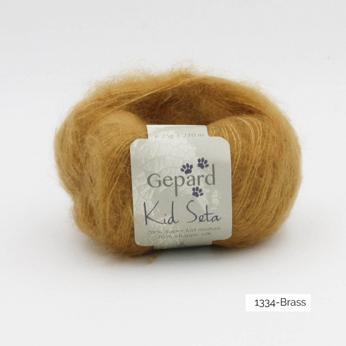 Kid Seta de Gepard Garn coloris 1334 Brass