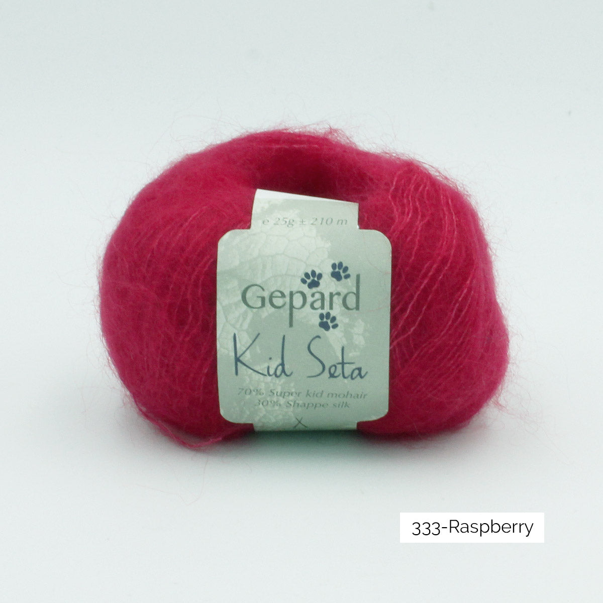 Kid Seta de Gepard Garn coloris 333 Raspberry
