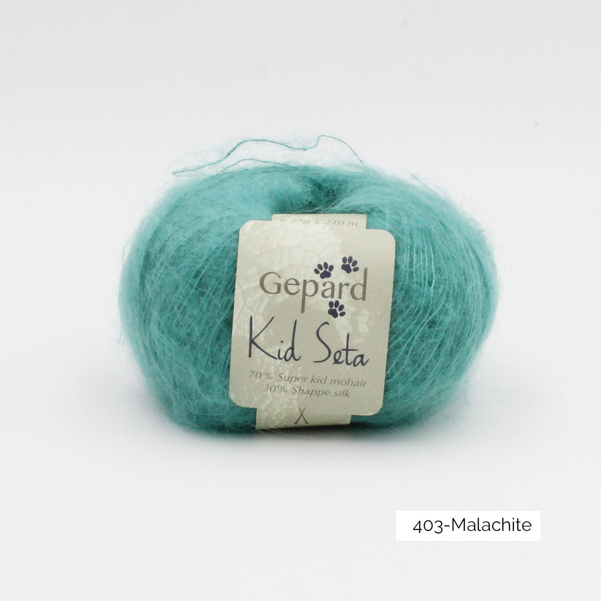 Kid Seta de Gepard Garn coloris 403 Malachite