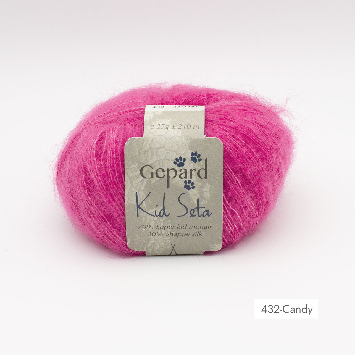 Kid Seta de Gepard Garn coloris 432 Candy