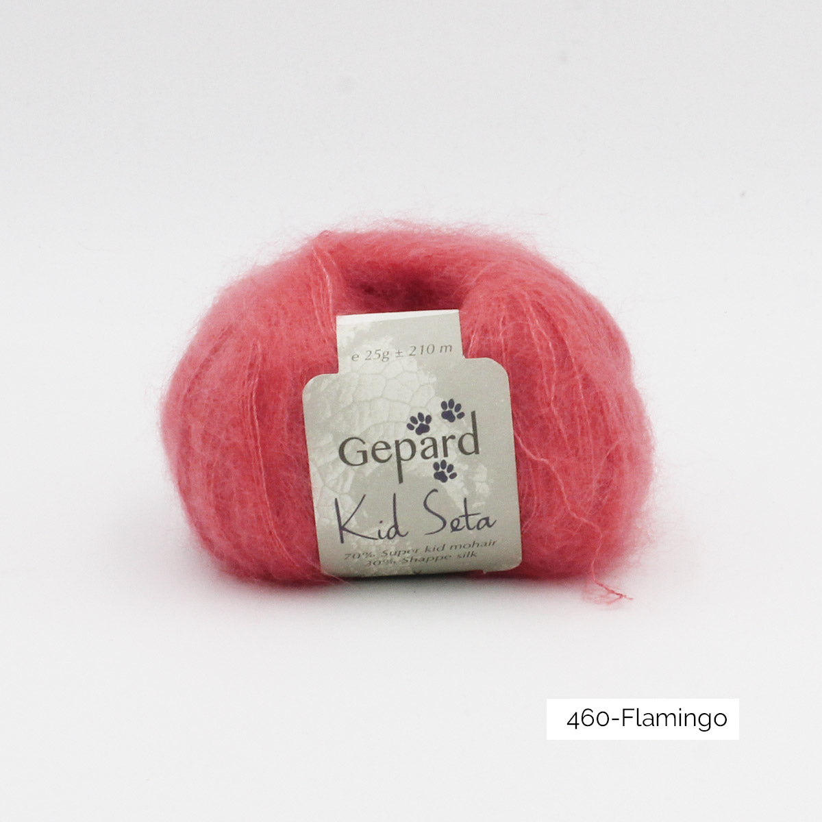 Kid Seta de Gepard Garn coloris 460 Flamingo