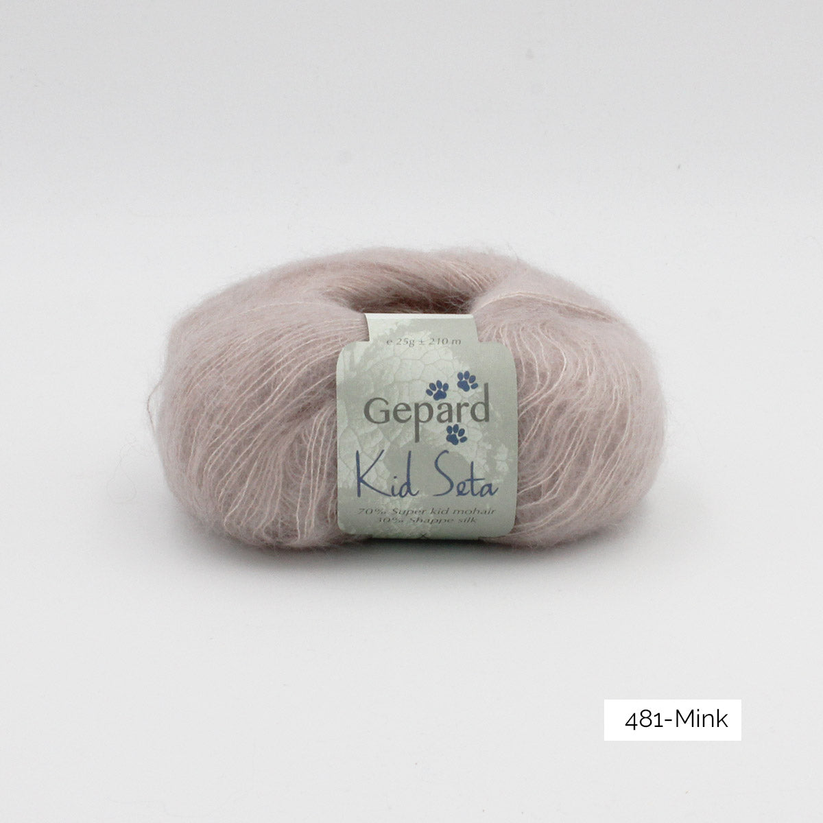 Kid Seta de Gepard Garn coloris 481 Mink