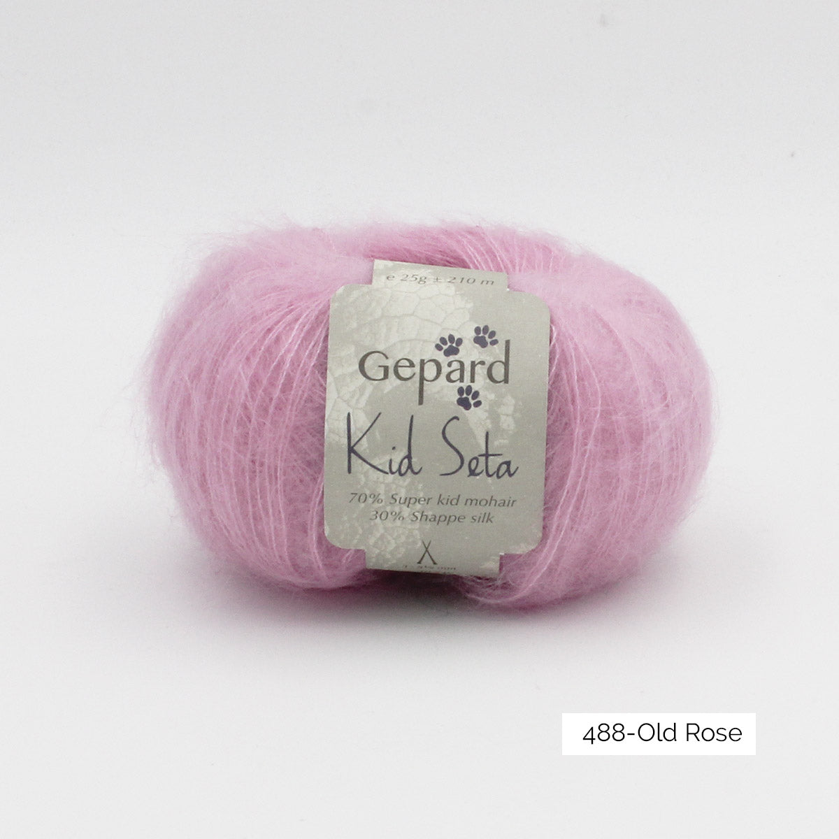 Kid Seta de Gepard Garn coloris 488 Old Rose