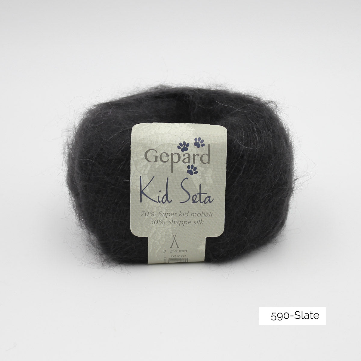 Kid Seta de Gepard Garn coloris 590 Slate