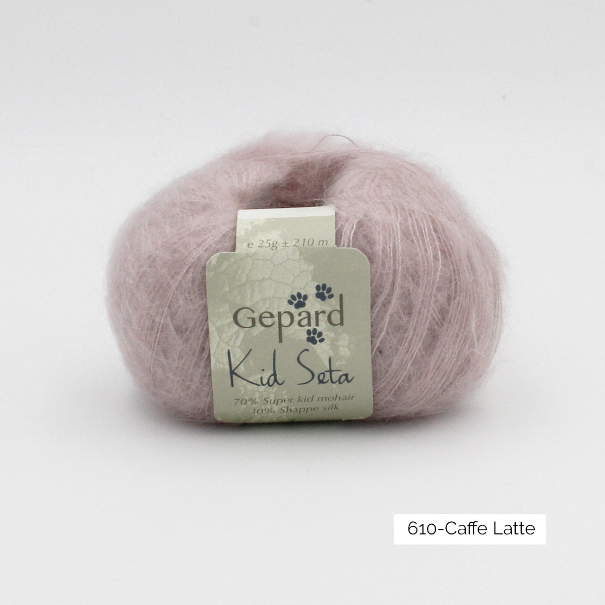 Kid Seta de Gepard Garn coloris 610 Caffe Latte