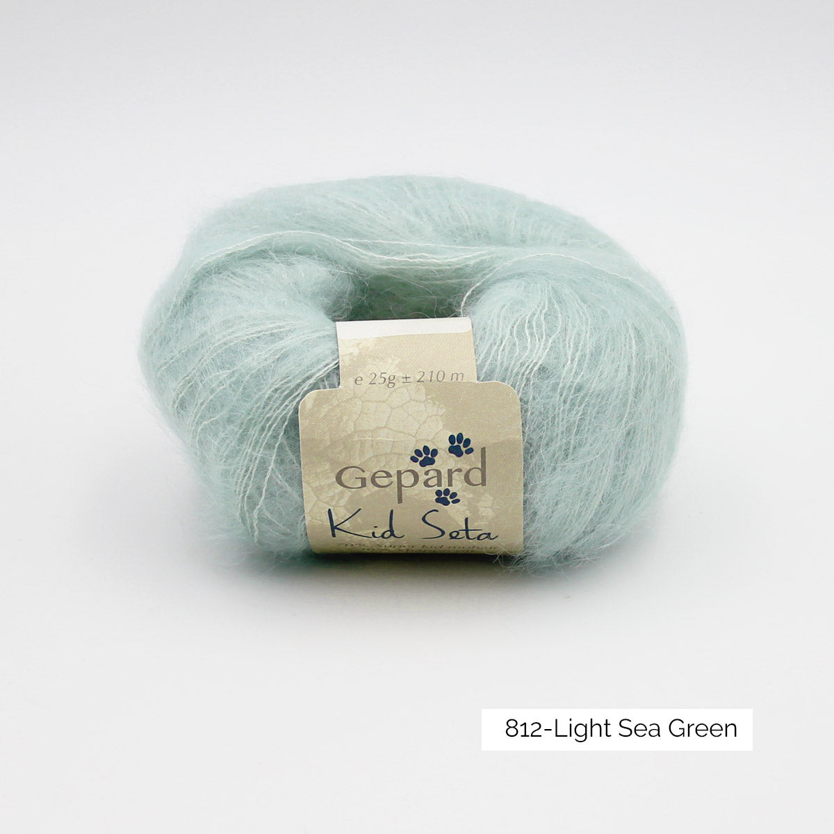 Kid Seta de Gepard Garn coloris 812 Light Sea Green