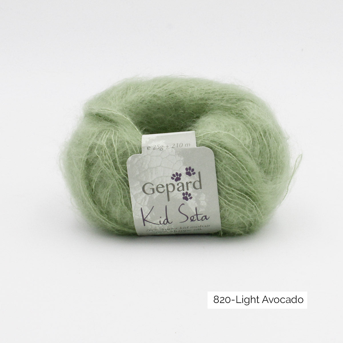 Kid Seta de Gepard Garn coloris 820 Light Avocado
