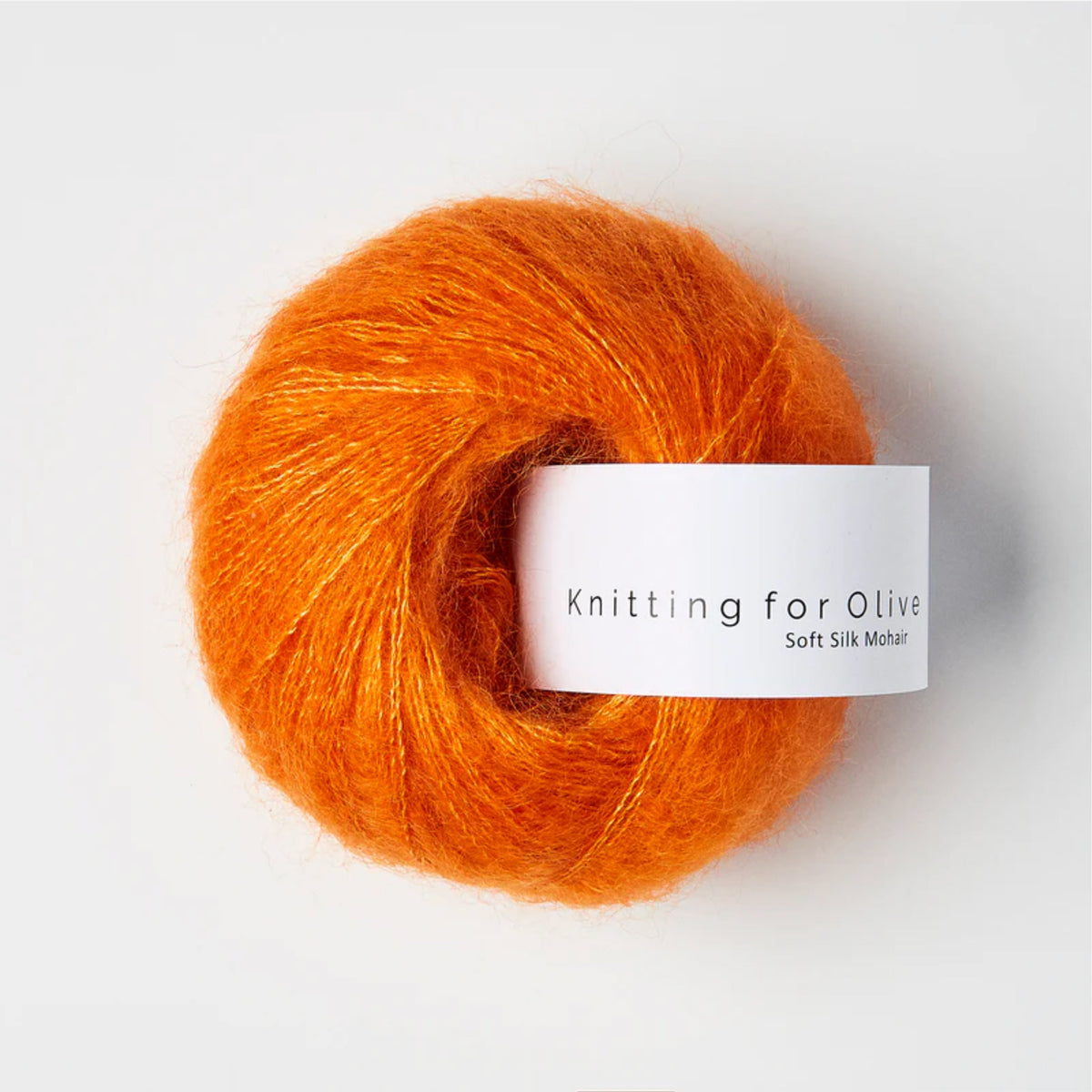 Pelote de Soft Silk Mohair de Knitting for Olive (KFO) coloris Hokkaido