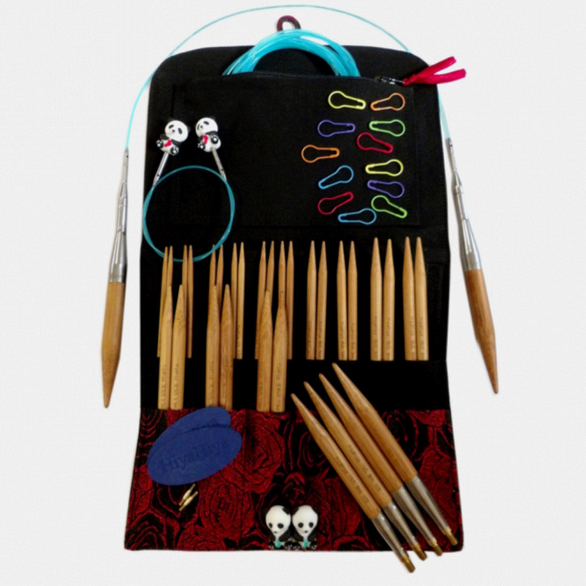 Kits d'Aiguilles Interchangeables Bamboo - Hiya-Hiya