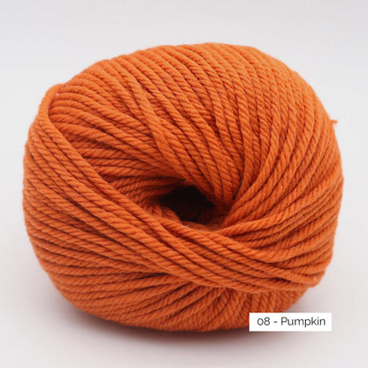 Merry Merino 70 de Kremke Soul Wool coloris 08 Pumpkin