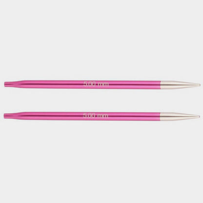 Pointes d'Interchangeables Courtes ou Longues Zing - Knit Pro