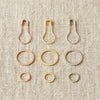 Precious Metal Stitch Markers - Cocoknits