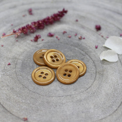 Boutons Bliss d'Atelier Brunette, coloris Ochre