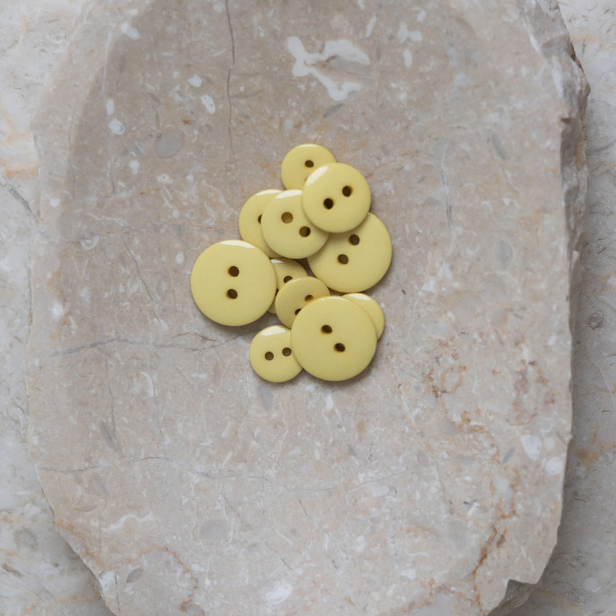 Boutons Classic Shine d'Atelier Brunette coloris Lemon