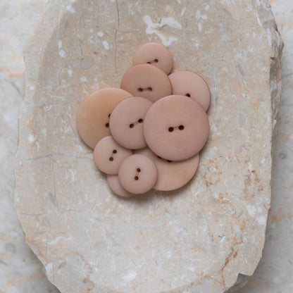 Boutons Palm d'Atelier Brunette coloris Maple / Sandy Sand