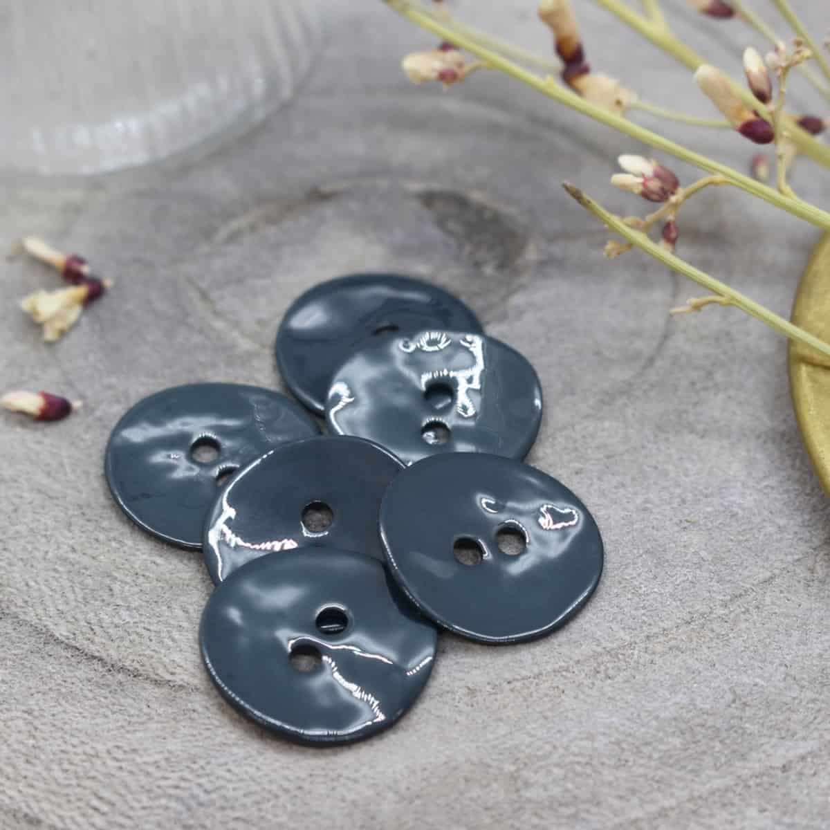 Boutons Glossy - Atelier Brunette