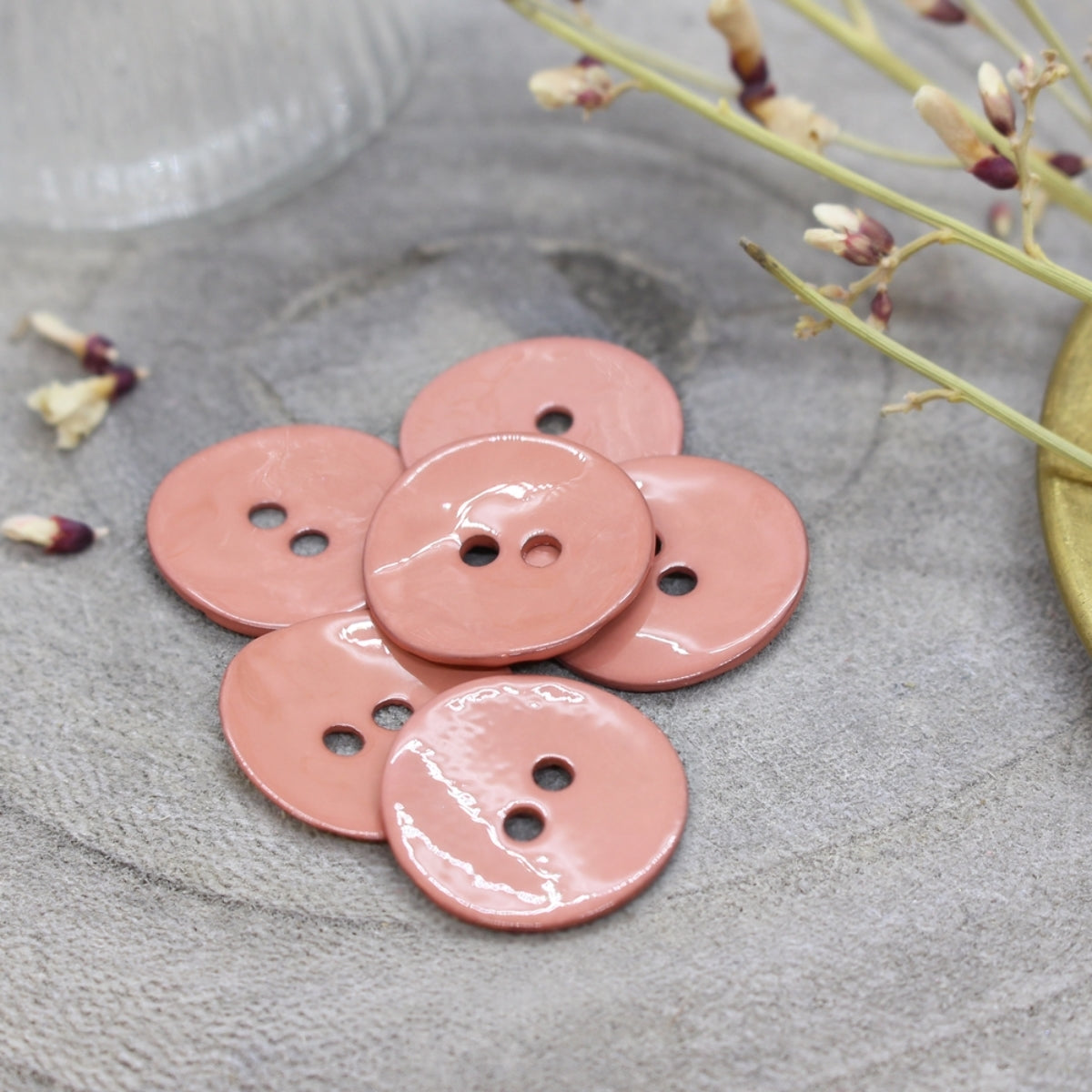 Boutons Glossy - Atelier Brunette