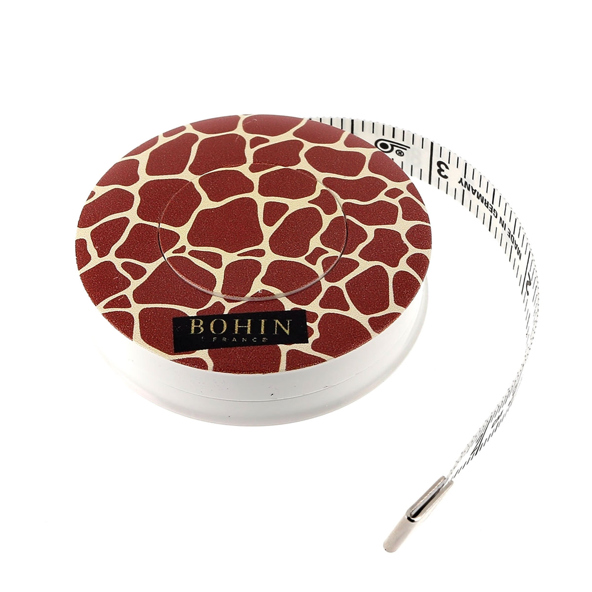 Mètre ruban Bohin, collection Sauvage, modèle Girafe