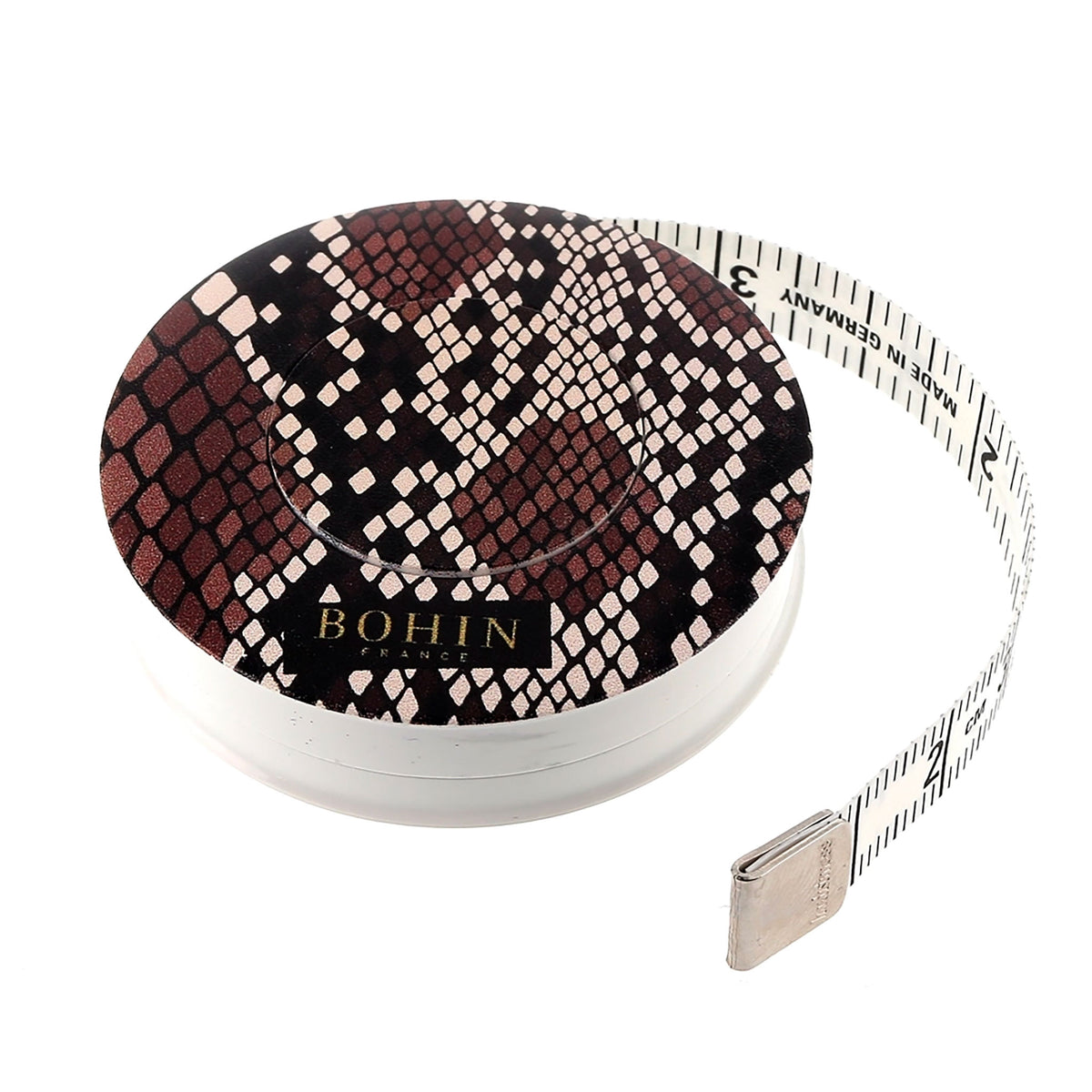 Mètre ruban Bohin, collection Sauvage, modèle Serpent