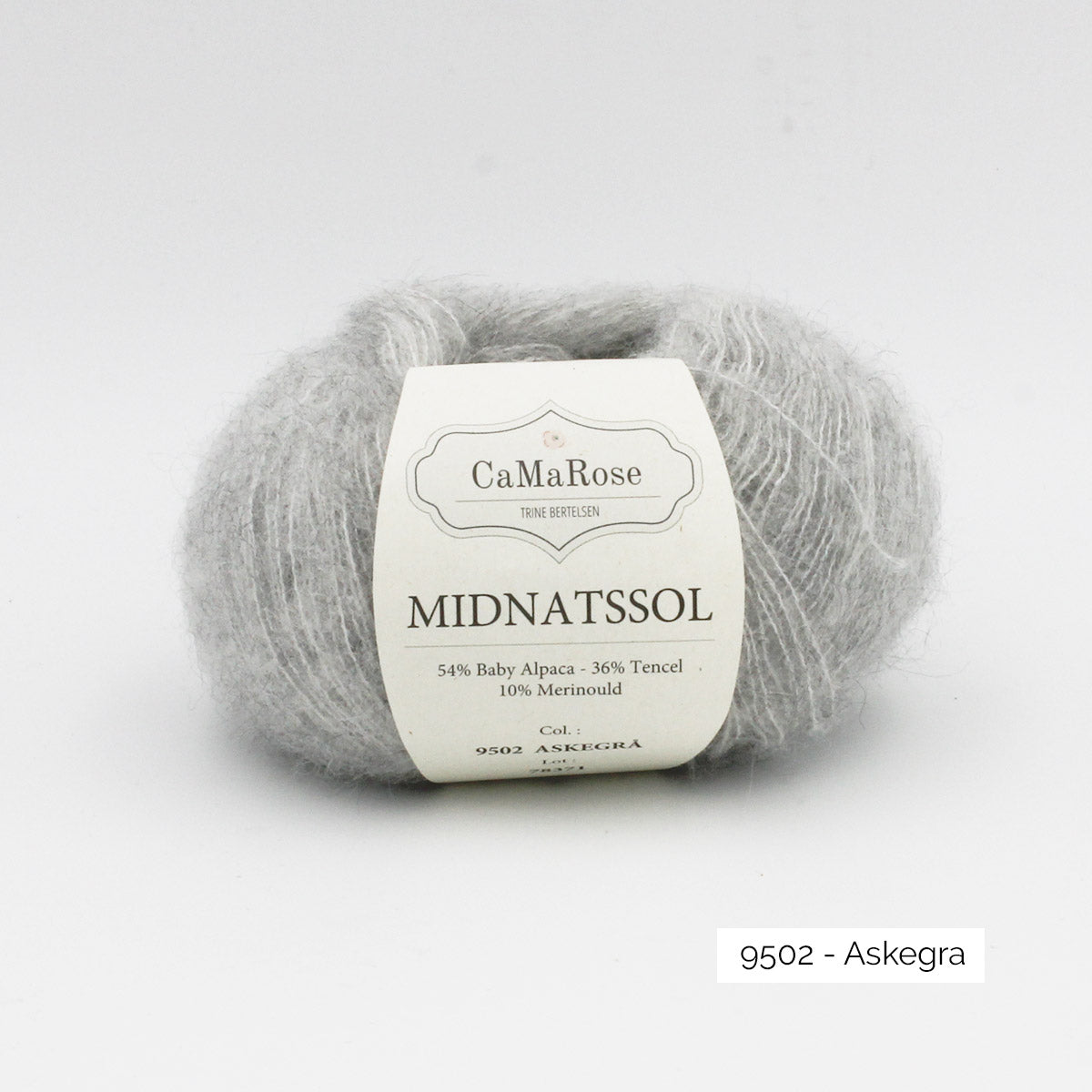 Midnatssol de CaMaRose coloris 9502 Askegrå