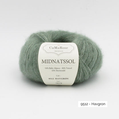 Midnatssol de CaMaRose coloris 9512 Havgrøn