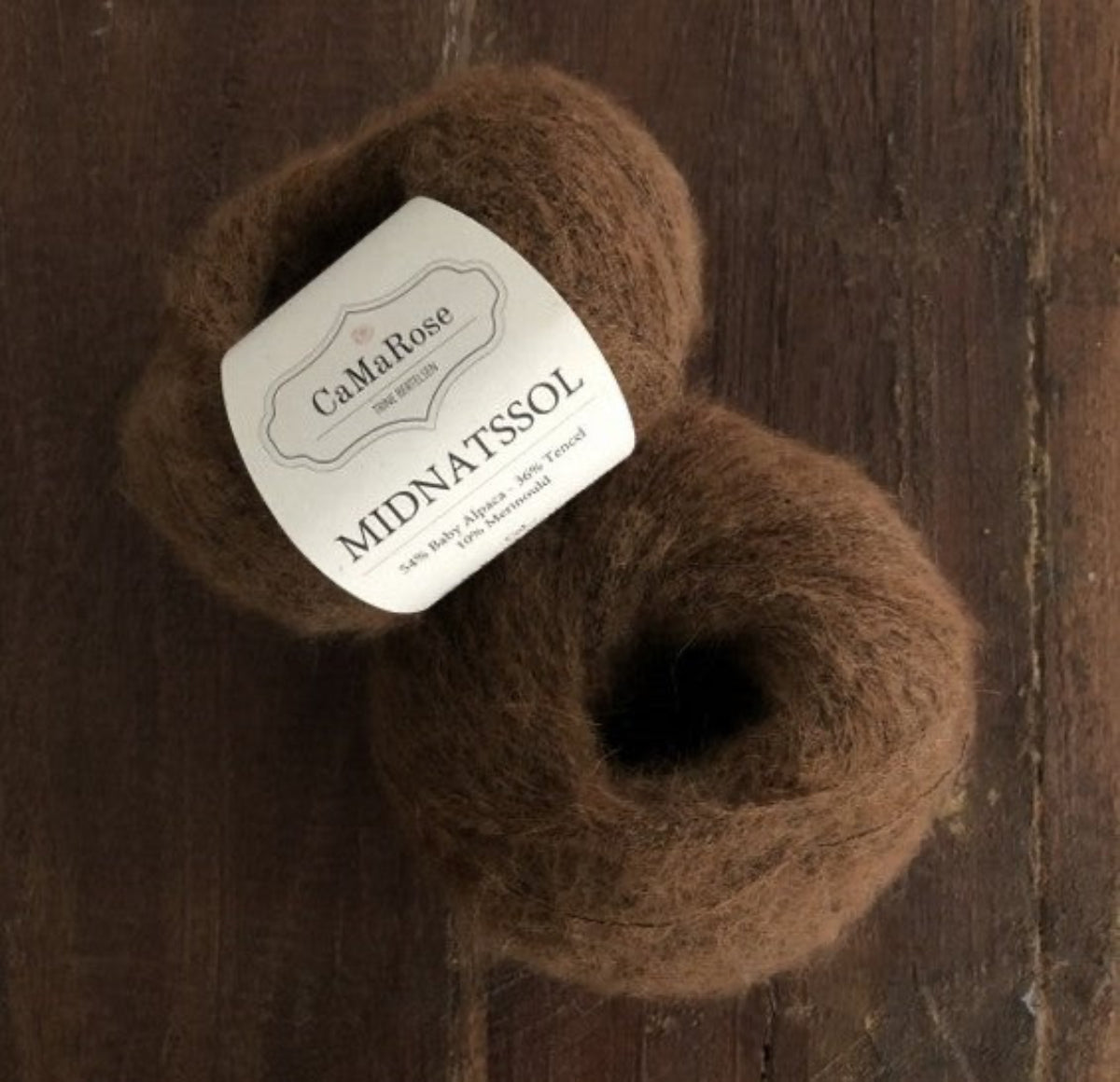 Midnatssol de CaMaRose coloris 9548 Kastanie Brun
