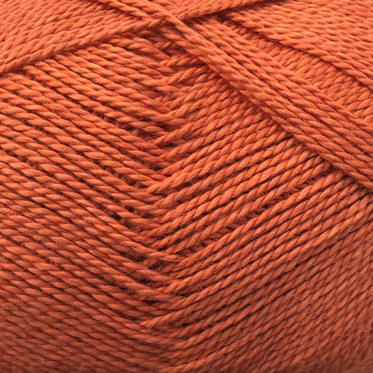 Pelote de Økologisk Pima de CaMaRose, coloris 3708 Orange Brûlé