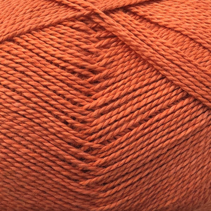 Pelote de Økologisk Pima de CaMaRose, coloris 3708 Orange Brûlé