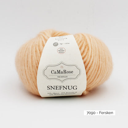 Pelote de Snefnug de CaMaRose coloris 7090 Fersken