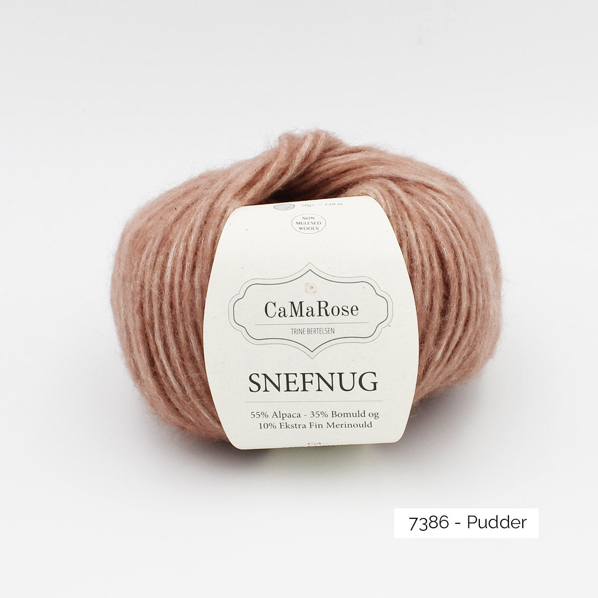 Pelote de Snefnug de CaMaRose coloris 7386 Pudder