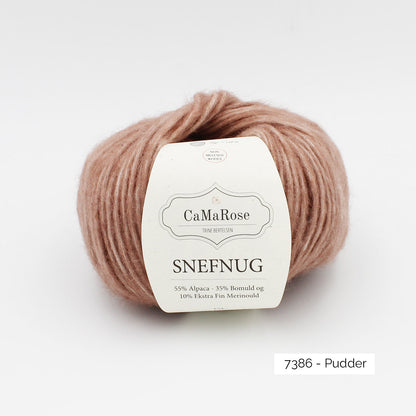 Pelote de Snefnug de CaMaRose coloris 7386 Pudder