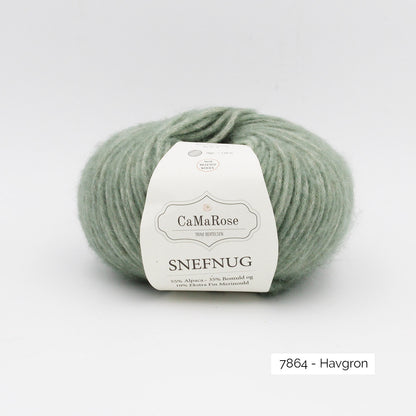Pelote de Snefnug de CaMaRose coloris 7864 Havgron