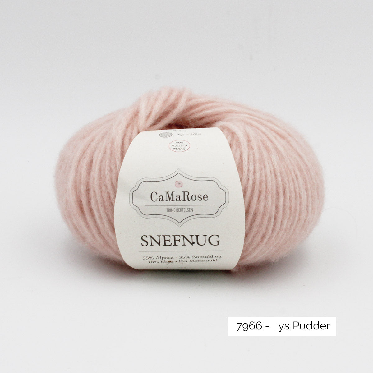 Pelote de Snefnug de CaMaRose coloris 7966 Lys Pudder